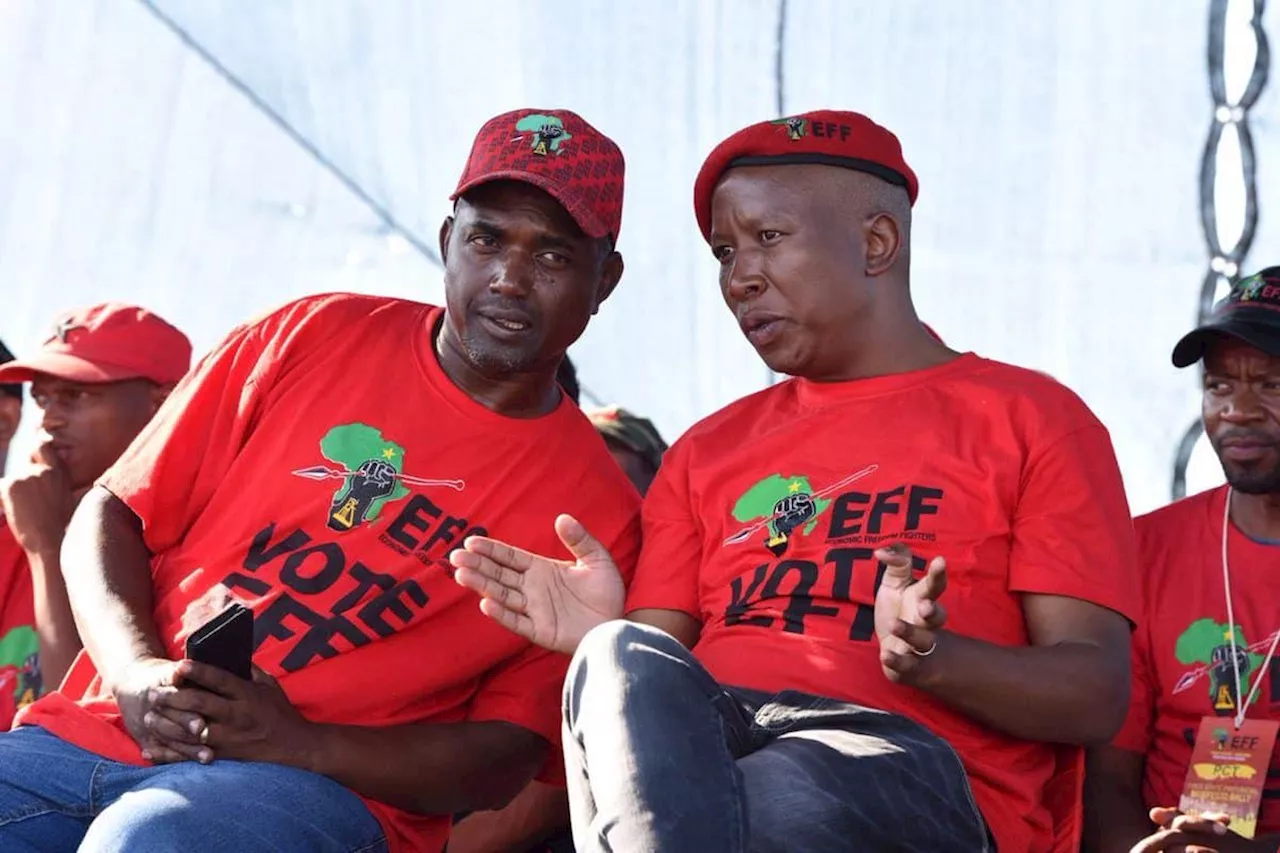 EFF set to elect top six, Malema set to lead, who deputise him?