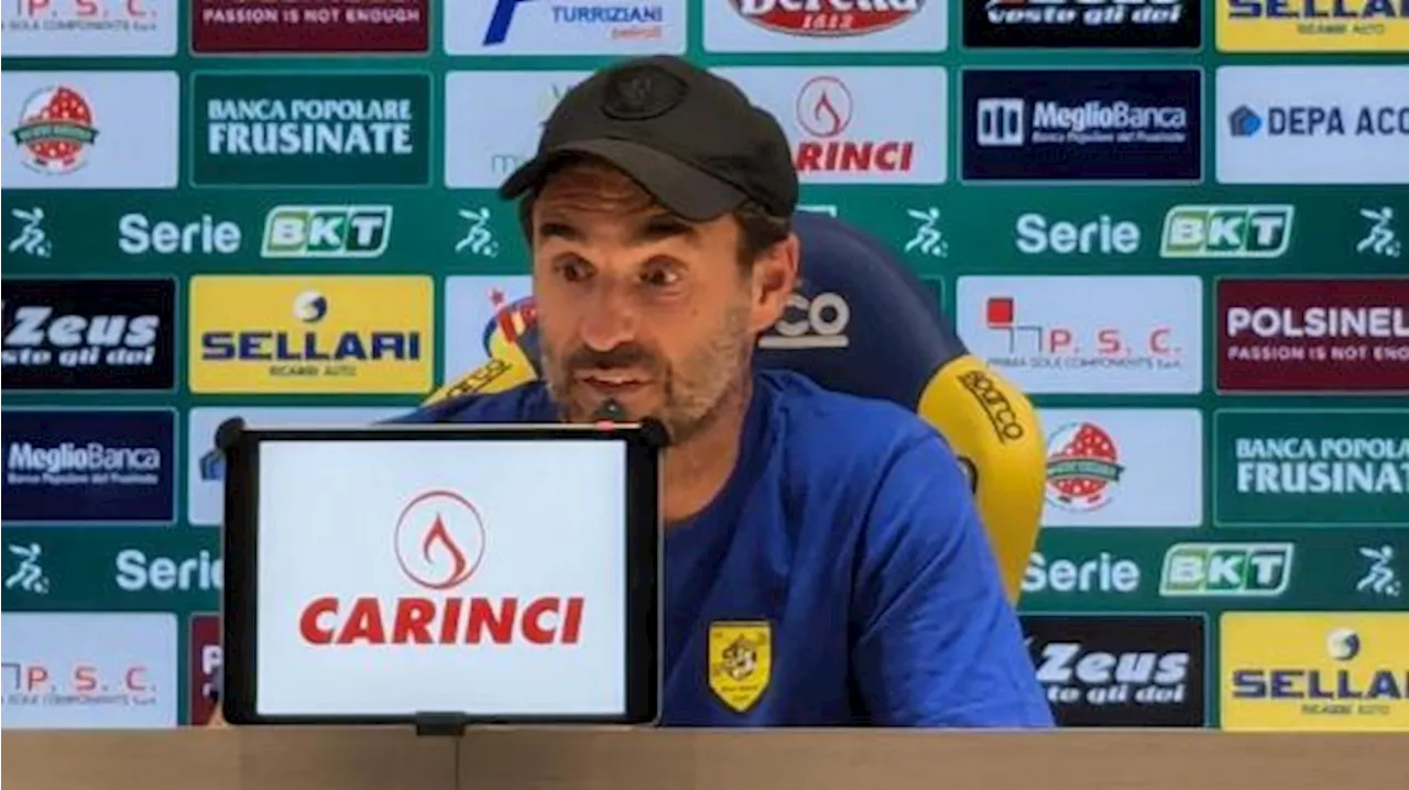 Juve Stabia, Pagliuca: 'Sarà fondamentale affrontare la Salernitana con ritmo e umiltà'