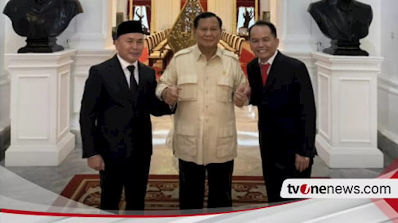 Gubernur Kalteng Terpilih Temui Presiden Prabowo, Ini Pesan Presiden