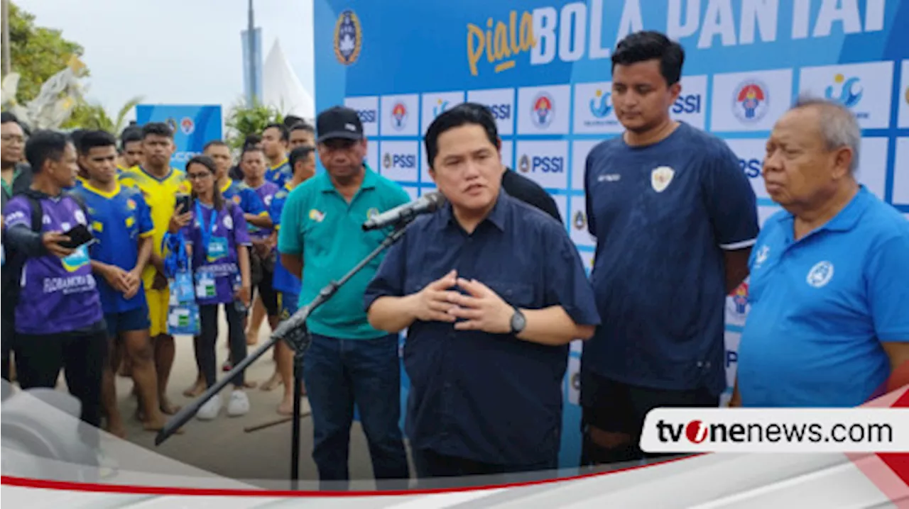 Tak Puas Hasil Imbang dengan Laos, Ketum PSSI Erick Thohir: Mestinya Timnas Indonesia Menang