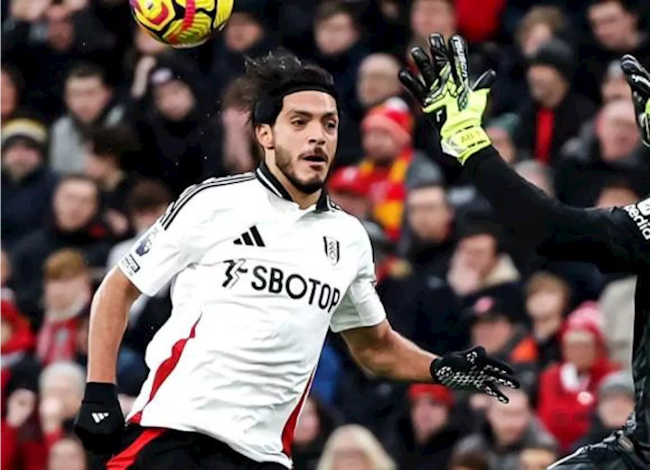 Raúl Jiménez presente en vibrante empate entre el Fulham y el Liverpool