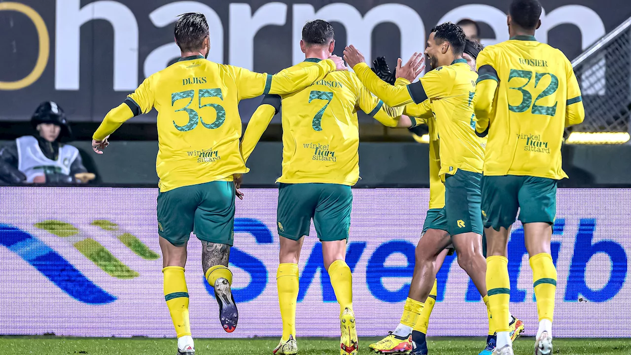 Fortuna Sittard moet ondanks uitstekende start nog billenknijpen in doelpuntrijk duel