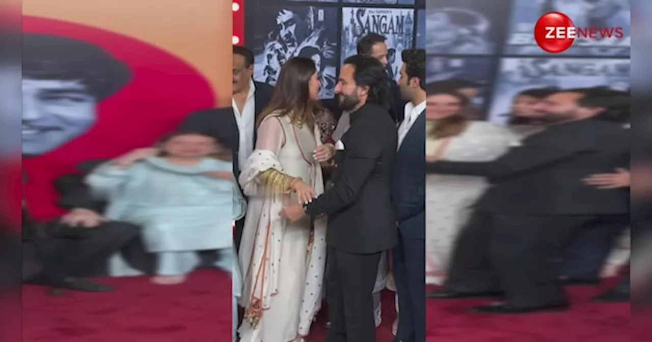 Kareena Kapoor और Saif Ali Khan का दिखा रियल लव, प्यार से बीवी को उठाते नजर आए नवाब साहब; VIDEO