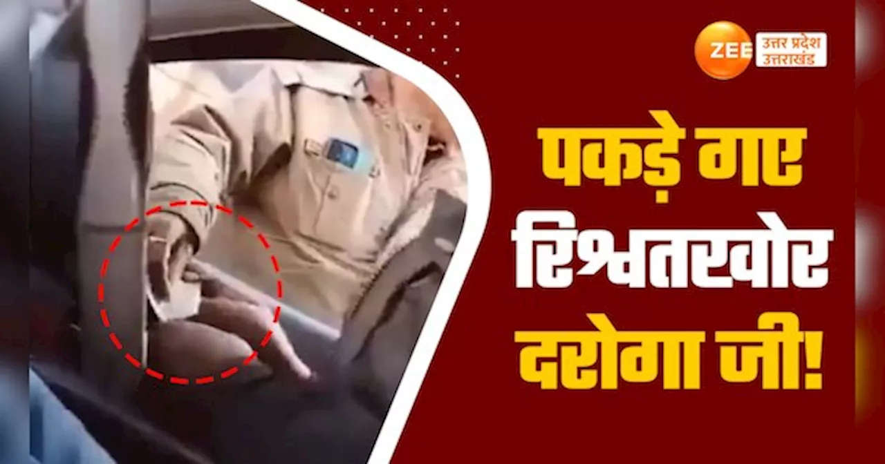 Video: सीट बेल्ट न लगाने पर दरोगा ने ऐंठे दो हजार, कार वाले के कैमरे में कैद करतूत