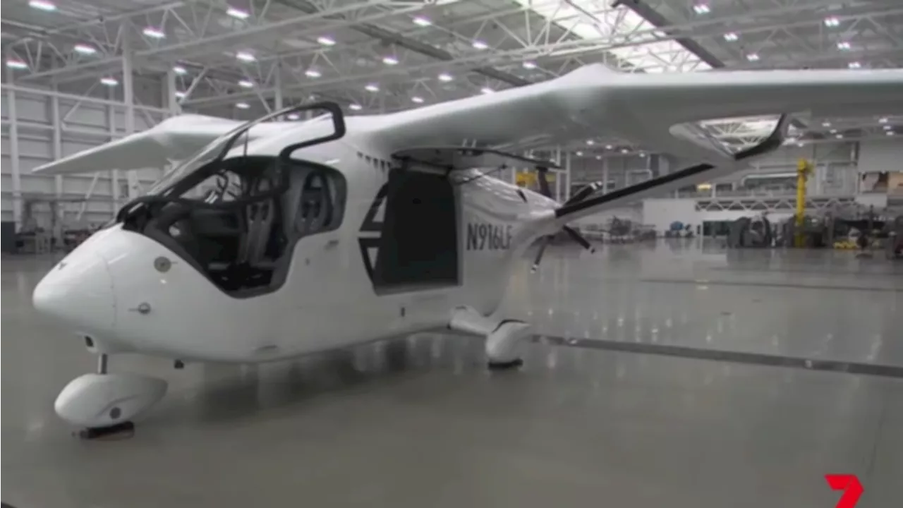 7NEWS travels with Air New Zealand to the USA to check out Beta Technologies electric plane