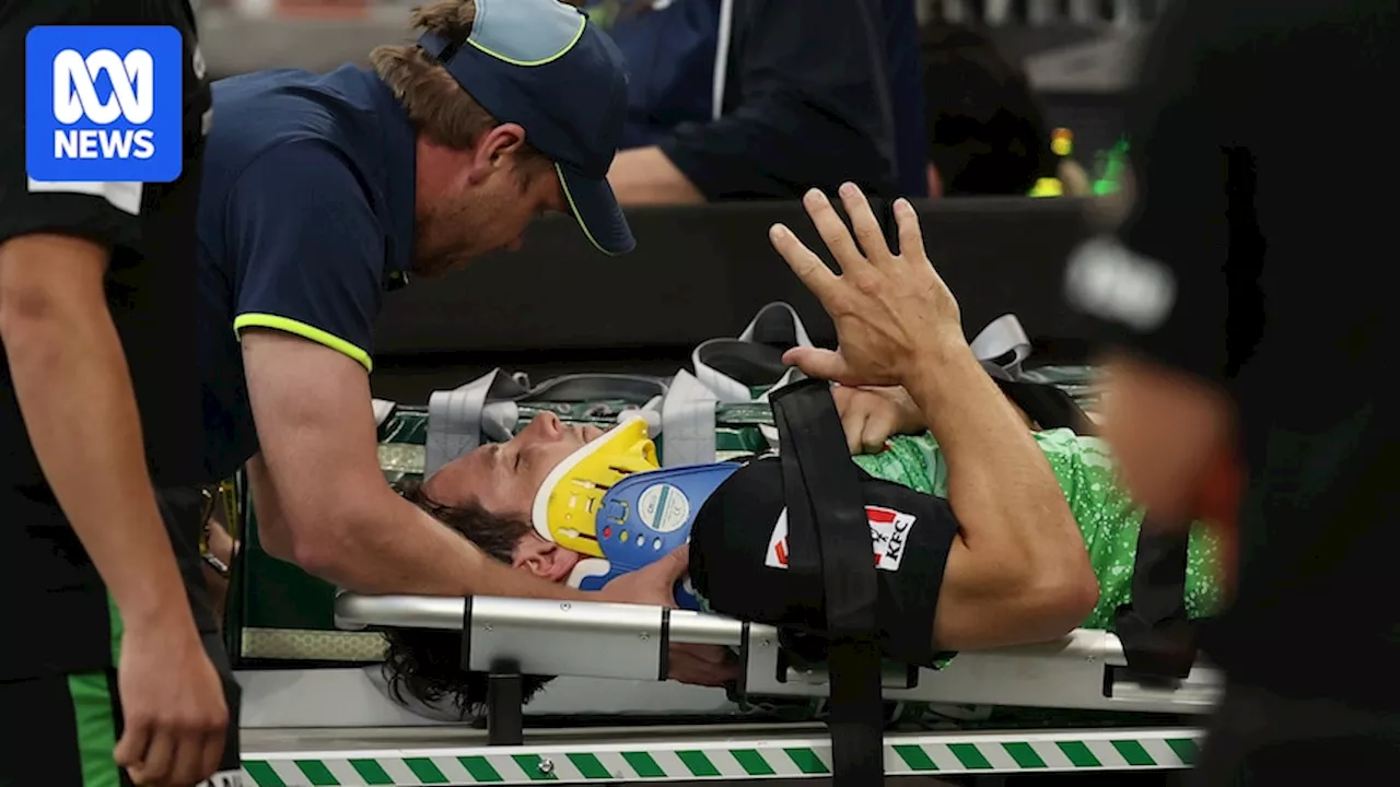 Melbourne Stars' Hilton Cartwright injured in BBL opener against Perth Scorchers