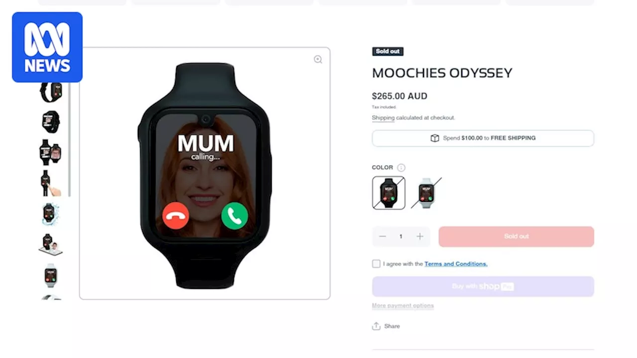 Moochies smartwatch claims to keep kids safe but parents say it is a rip-off