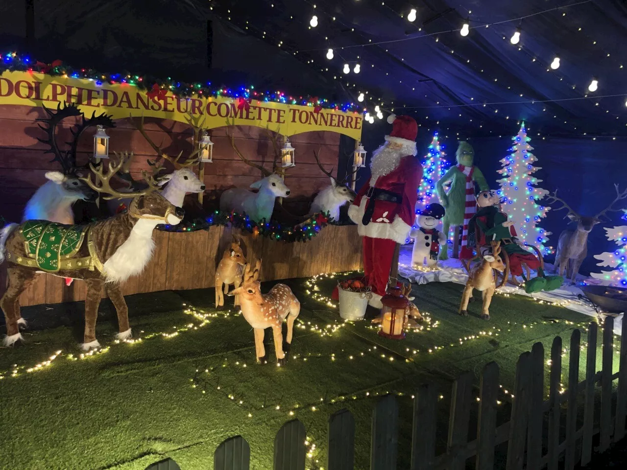 Découvrez cette incroyable décoration de Noël faite par des habitants près de Bayeux