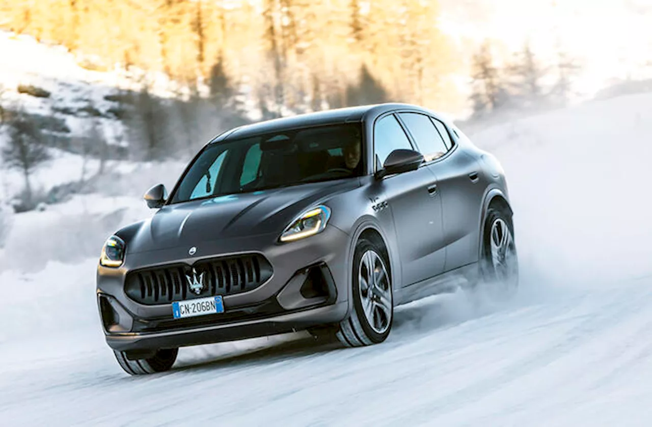 Grecale Folgore Ev, è vera Maserati anche su neve e ghiaccio