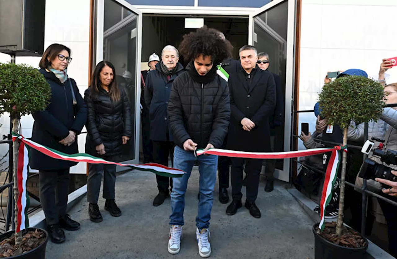 Il figlio di una vittima ha inaugurato il Memoriale del Ponte Morandi