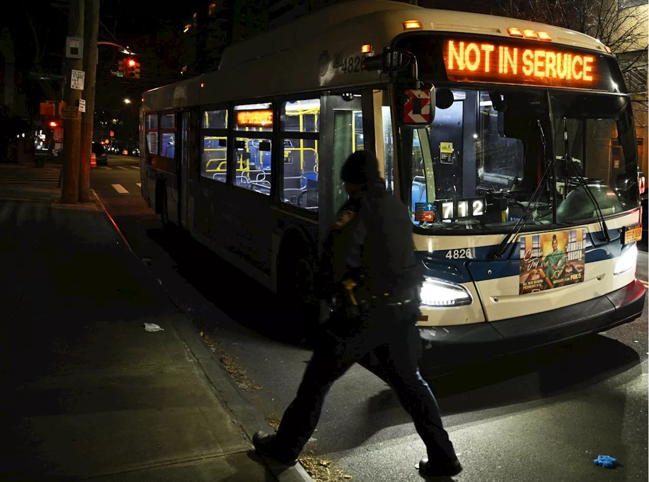 Brooklyn cops save victim shot by stray bullet while riding bus: cops