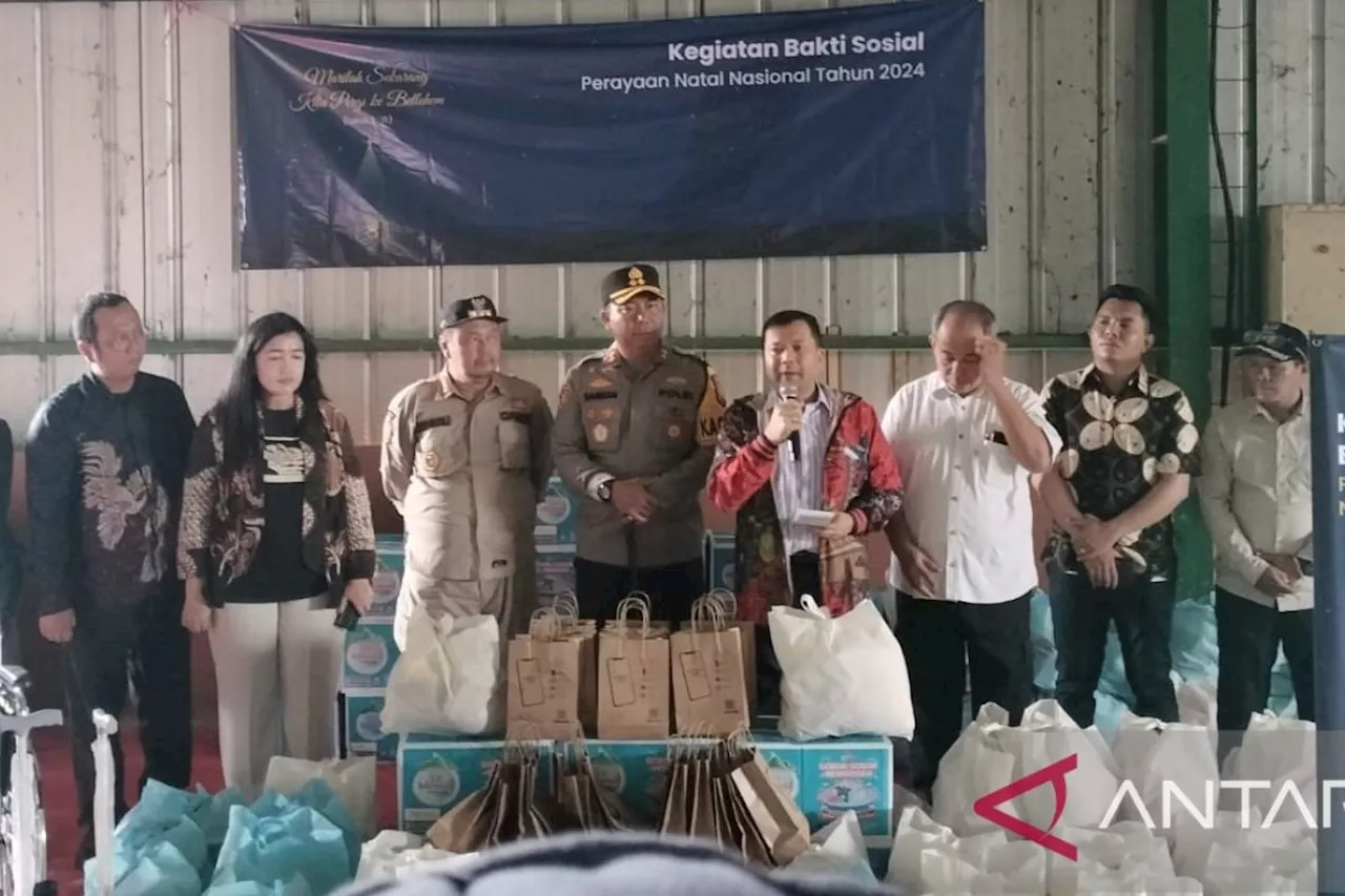 Panitia Nasional Natal salurkan paket bantuan untuk penyintas bencana