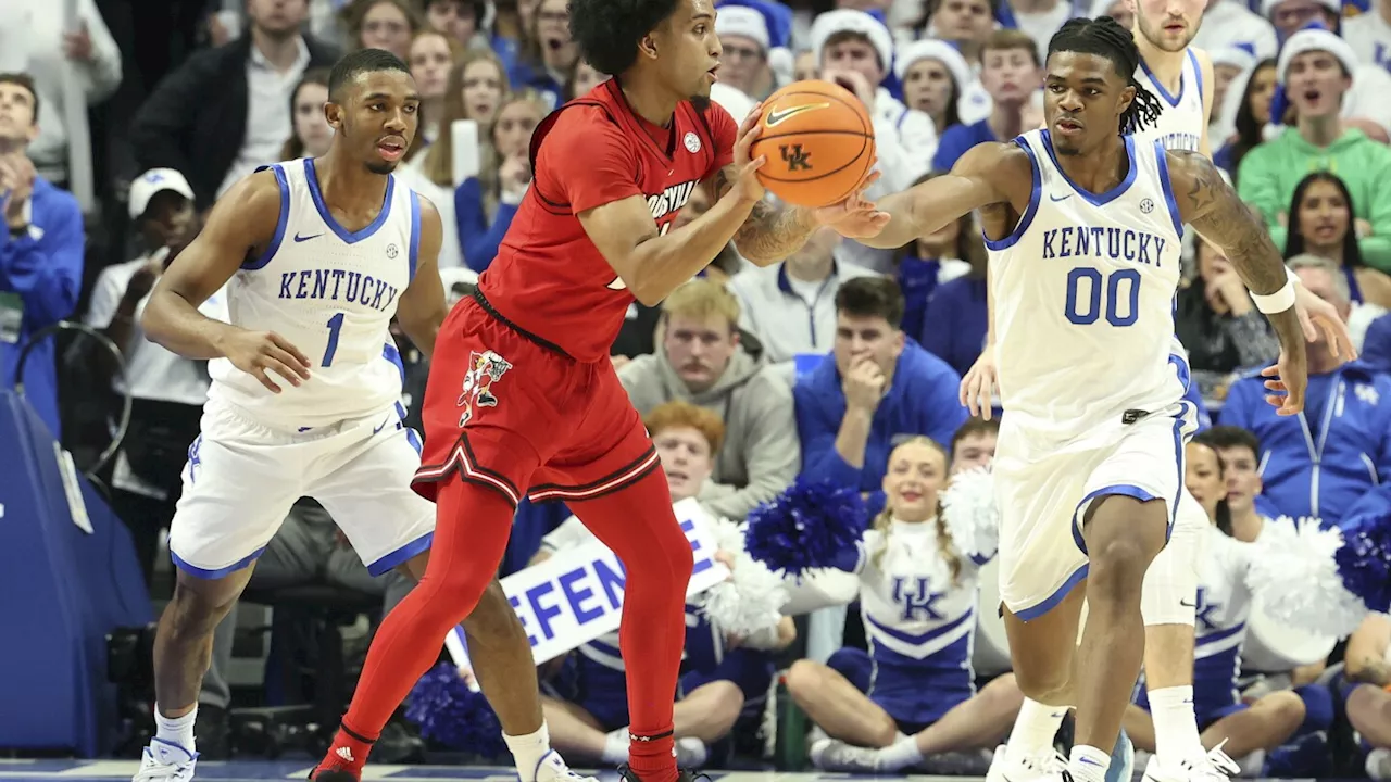 Lamont Butler scores career-high 33 points to help No. 5 Kentucky beat rival Louisville 93-85