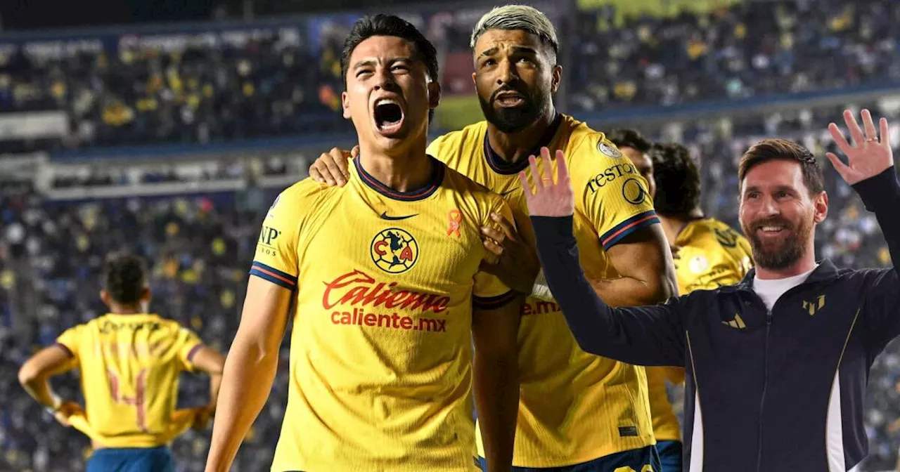 América se enfrentará a Messi y el Inter Miami en 2025