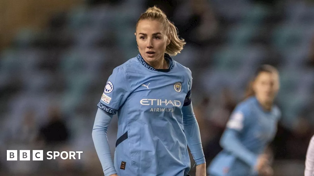 Alex Greenwood: Manchester City captain's injury 'not as serious' as first feared