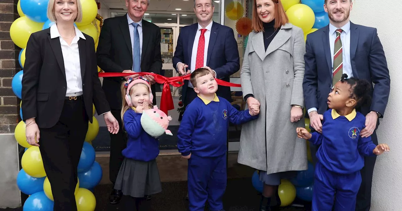 Education minister officially opens new special school in North Belfast