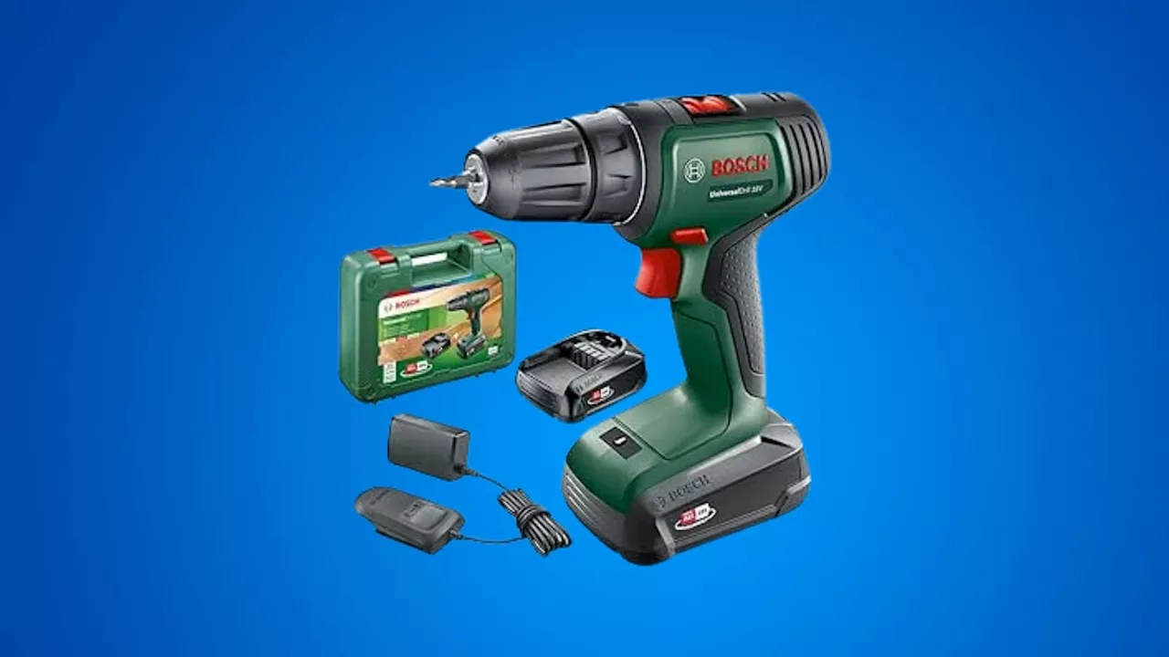 Amazon perce dans l'univers du bricolage avec cette offre perceuse Bosch