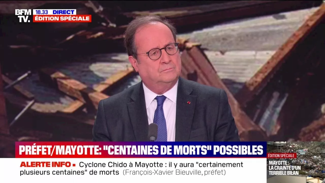 Cyclone meurtrier à Mayotte: 'C'est une tragédie nationale', réagit François Hollande