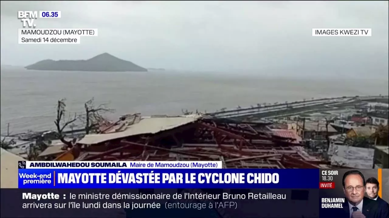 Mayotte: 'La situation évolue heure par heure', affirme Ambdilwahedou Soumaila, maire de Mamoudzou