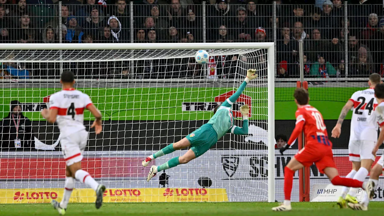 Bundesliga: VfB siegt 2:1 in Heidenheim: Wanner-Wumms begeistert Fans