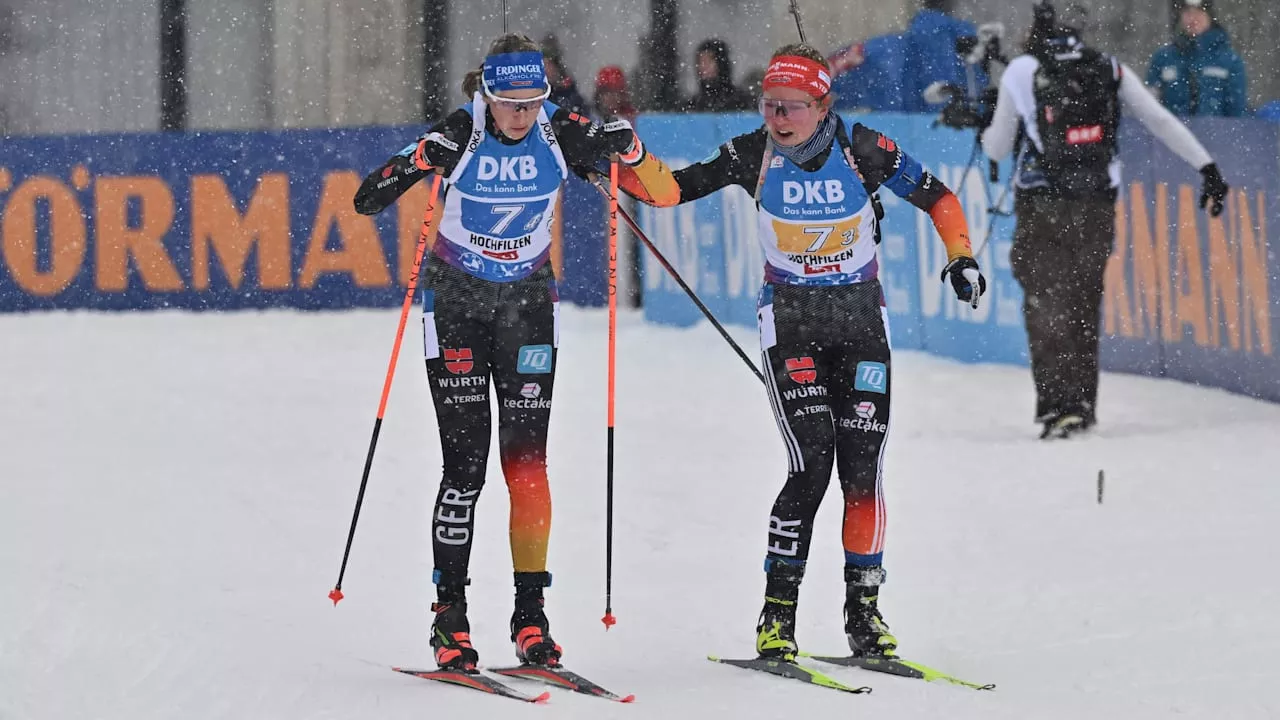 Deutsche Biathletinnen triumphieren in Staffel – Sensation in Hochfilzen