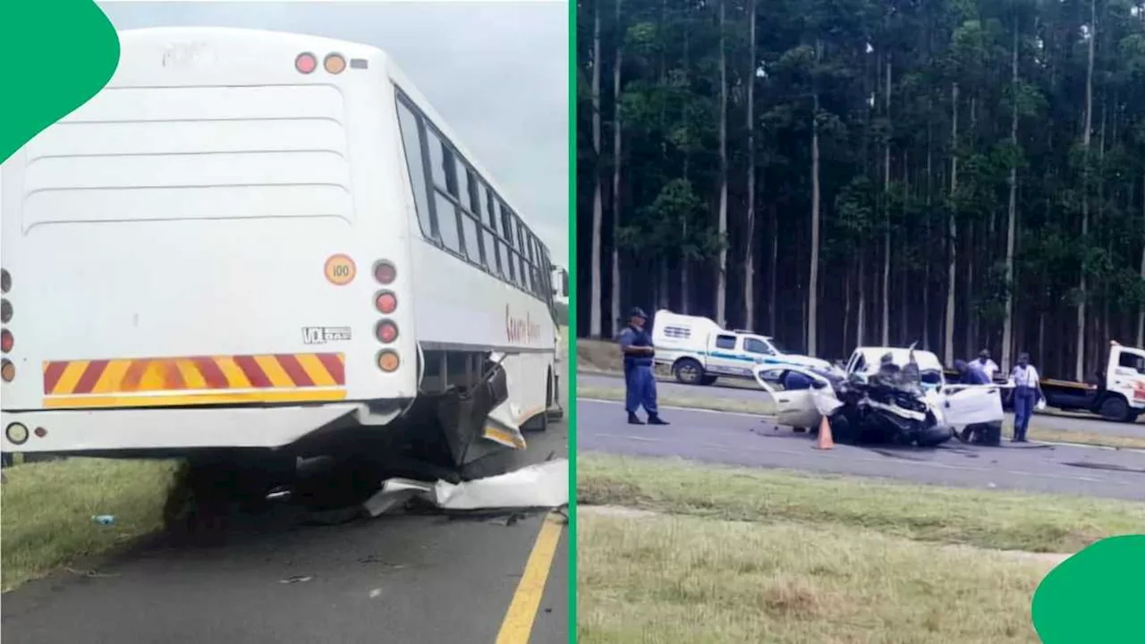 1 Killed in Deadly N2 KZN Crash Involving Bus Near eSikhaleni As Accidents Pile Up