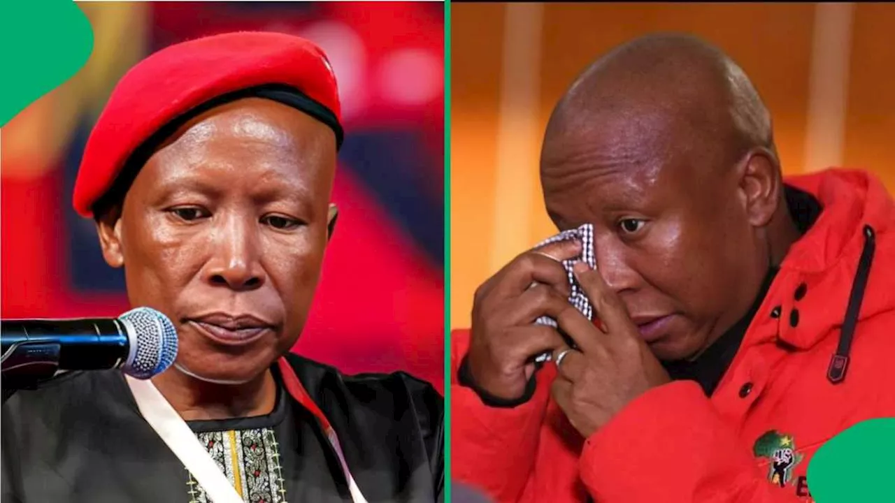 Julius Malema Breaks Down During EFF Elective Conference Speech: “You Trusted Me as a Father Figure”