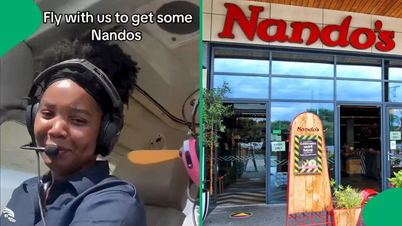 Private Pilot Flies Out of Town for Nando’s, SA Floored by Flex in TikTok Video