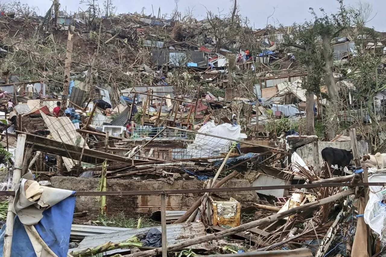 Official in French territory of Mayotte says death toll from Cyclone Chido is 'several hundred'