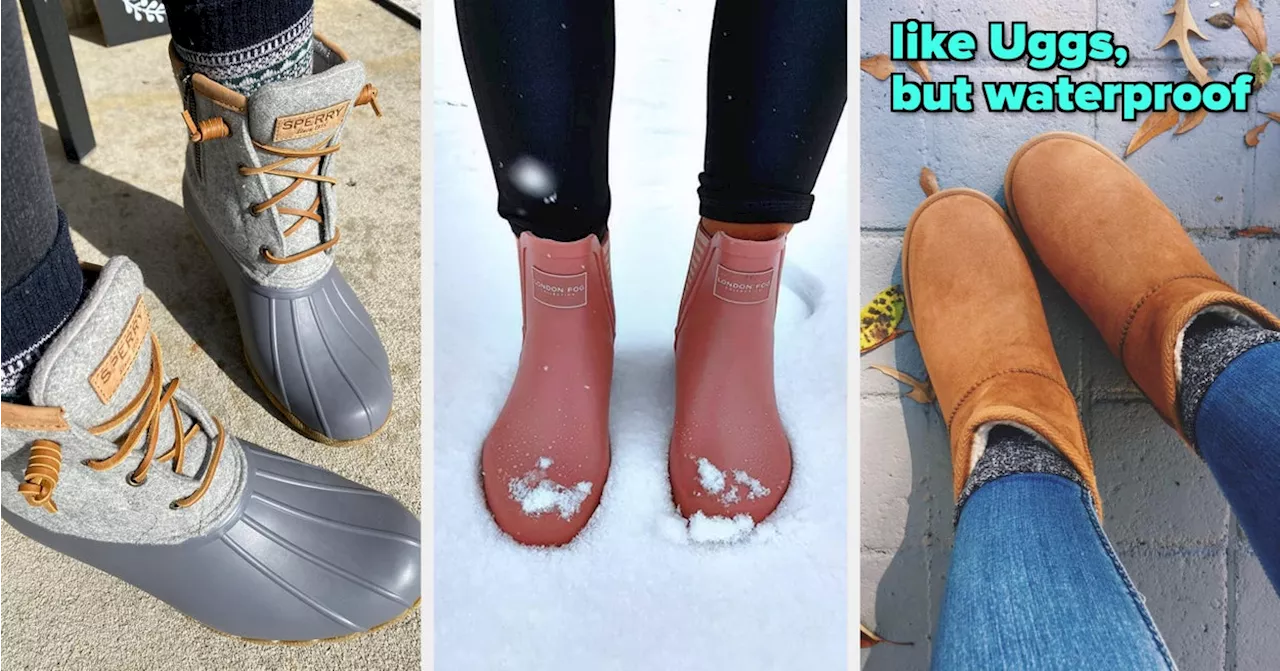 18 Waterproof Shoes Under $100 For Rainy, Snowy Days