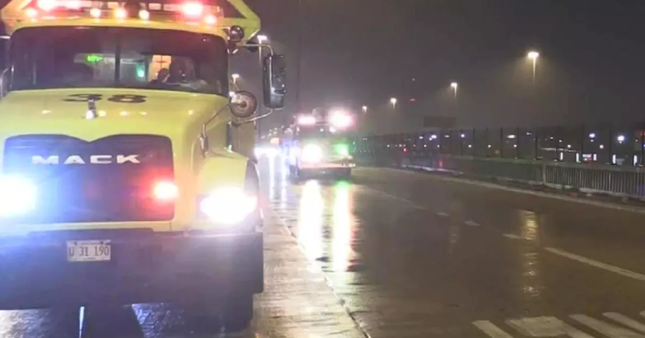 DUI driver cited after hitting IDOT minuteman truck on Chicago's Dan Ryan Expressway