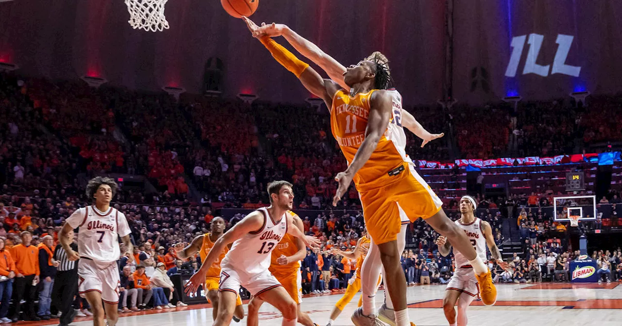 Illini fall to No. 1 Tennessee 66-64 on Jordan Gainey's buzzer-beating layup