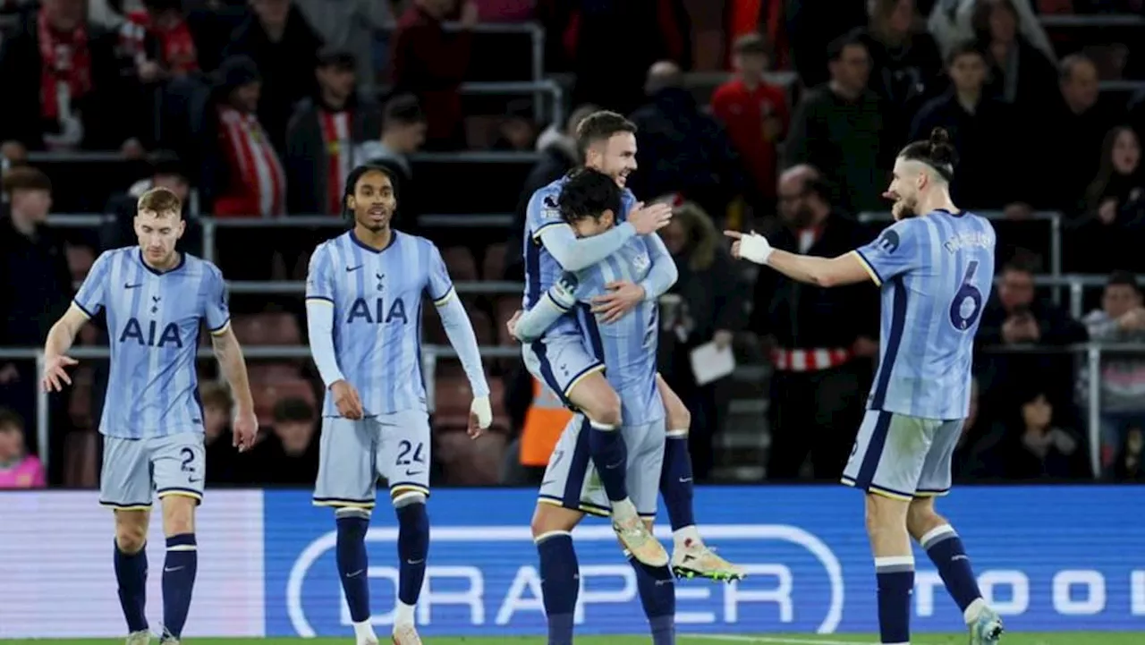 Tottenham hit five first-half goals in thrashing of Southampton