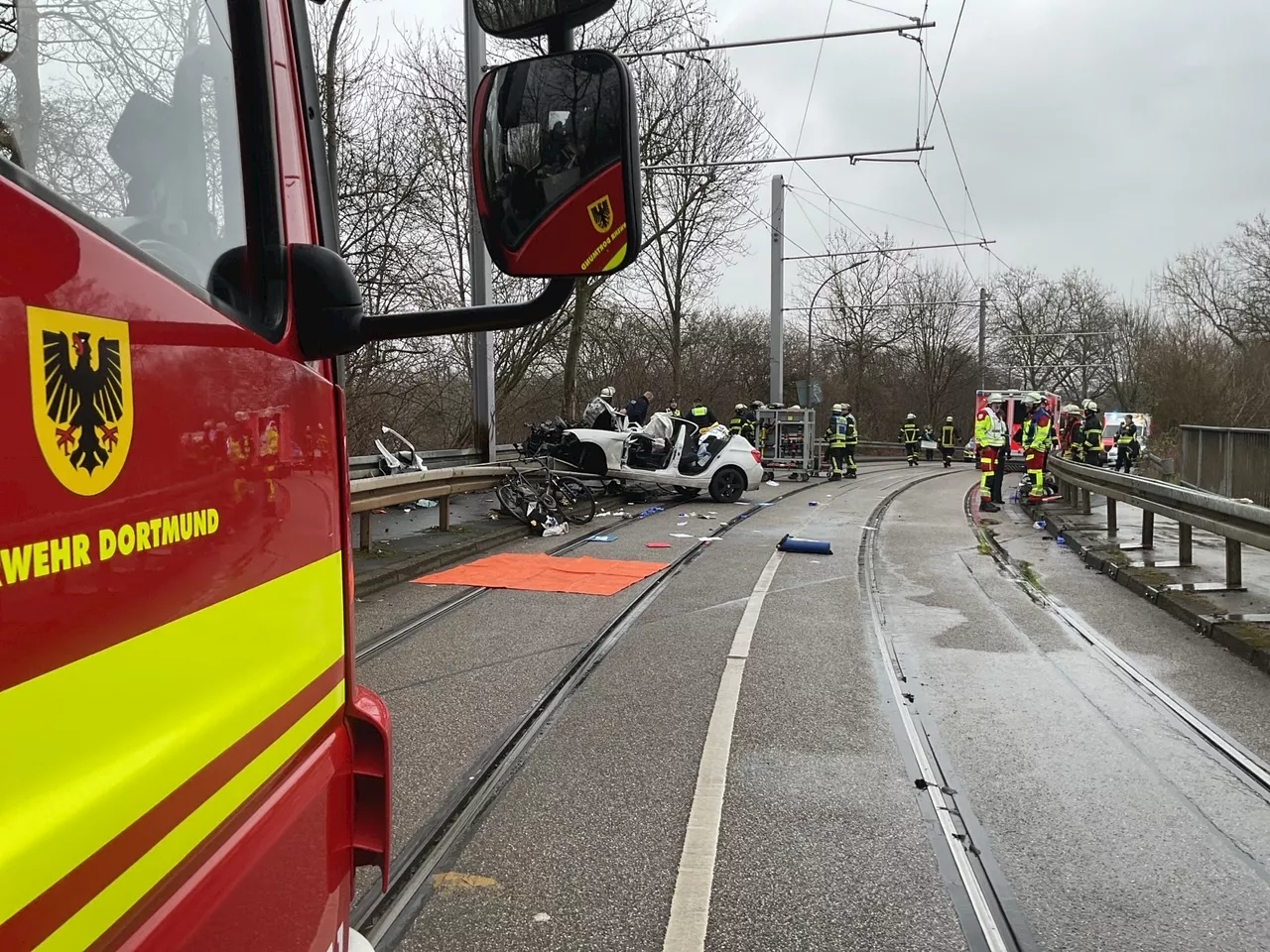 Schwerer Verkehrsunfall in Marten mit 3 Verletzten