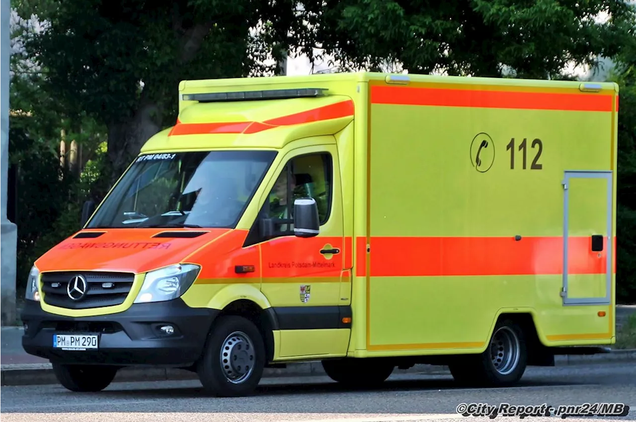 Verkehrsunfall mit zwei verletzten Personen