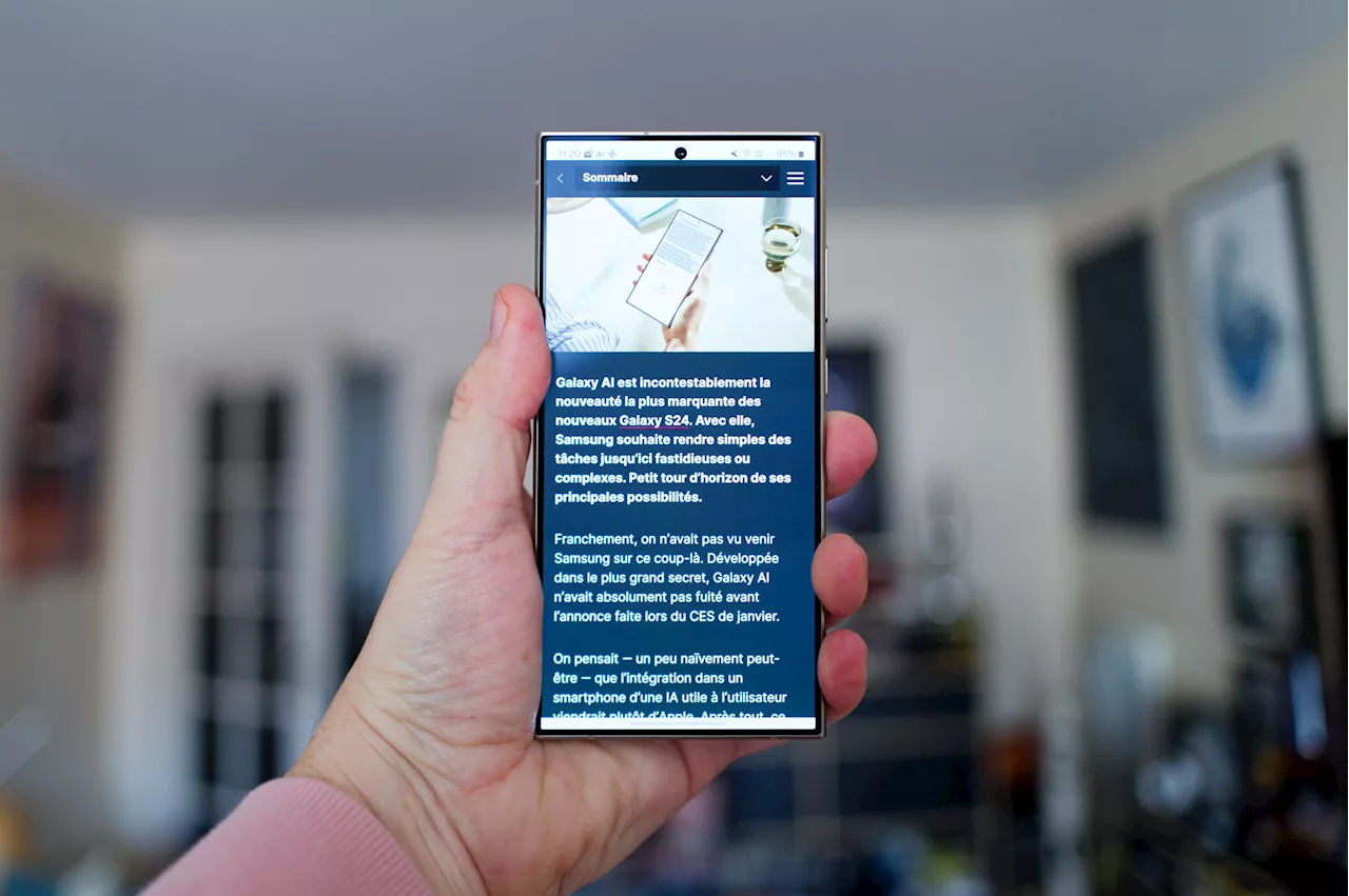 Avec le Galaxy S25, Samsung présenterait son alternative à la recharge MagSafe