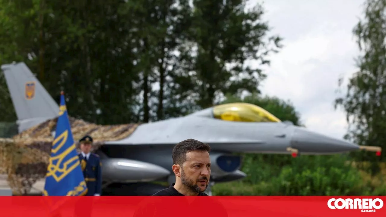 Pilotos ucranianos de F-16 treinados em Portugal