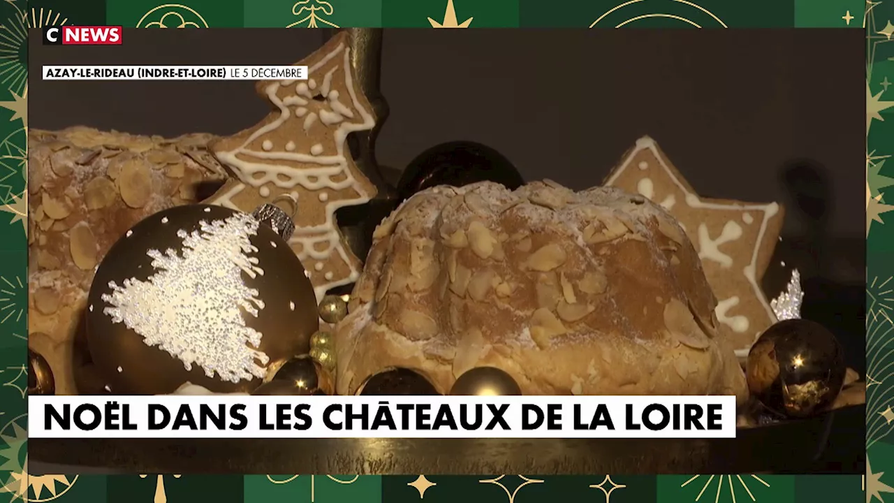 Noël 2024 : les châteaux de la Loire redécorés pour les fêtes de fin d'année