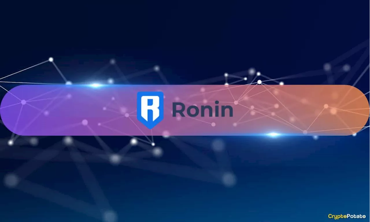 Ronin’s DeFi TVL Grows 149% YoY, Boosted by RON Token’s 30% Price Rise