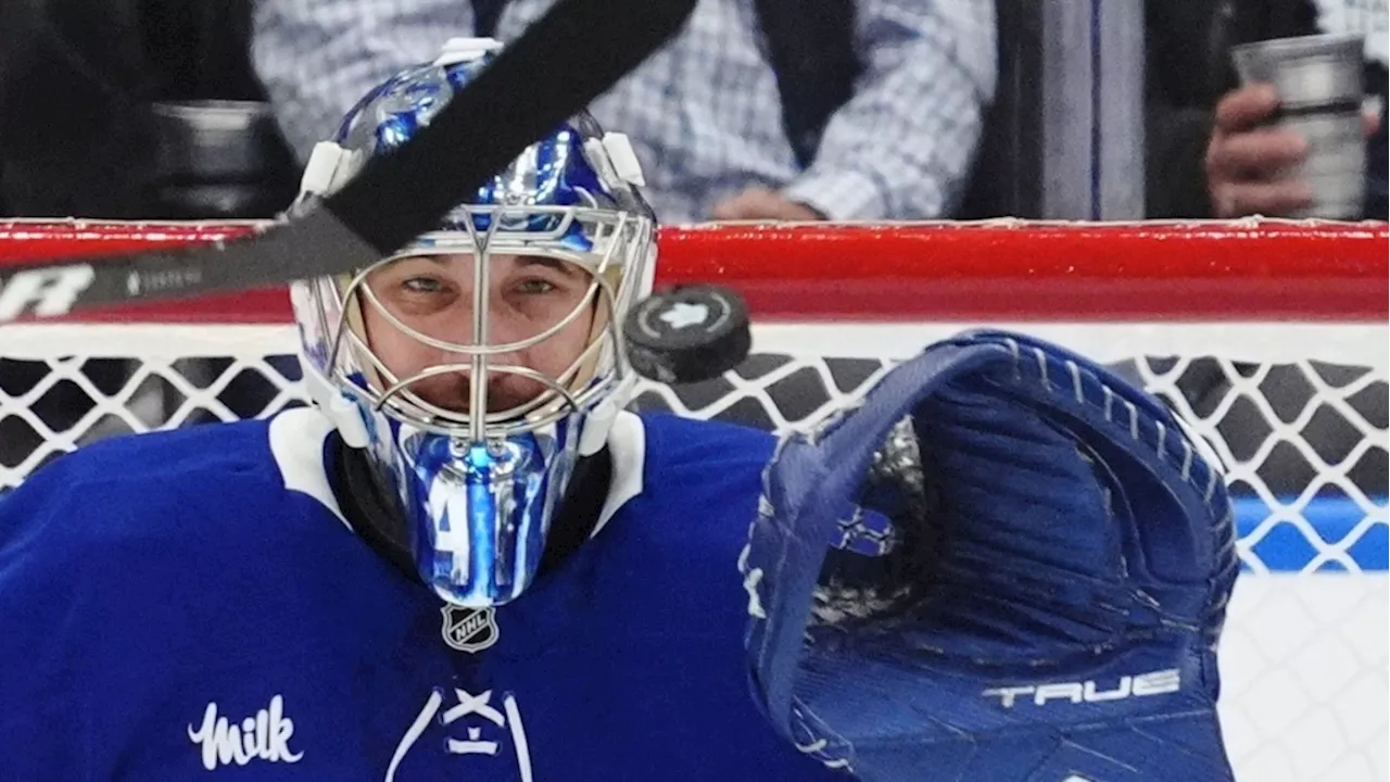 Toronto Maple Leafs place goaltender Anthony Stolarz on injured reserve