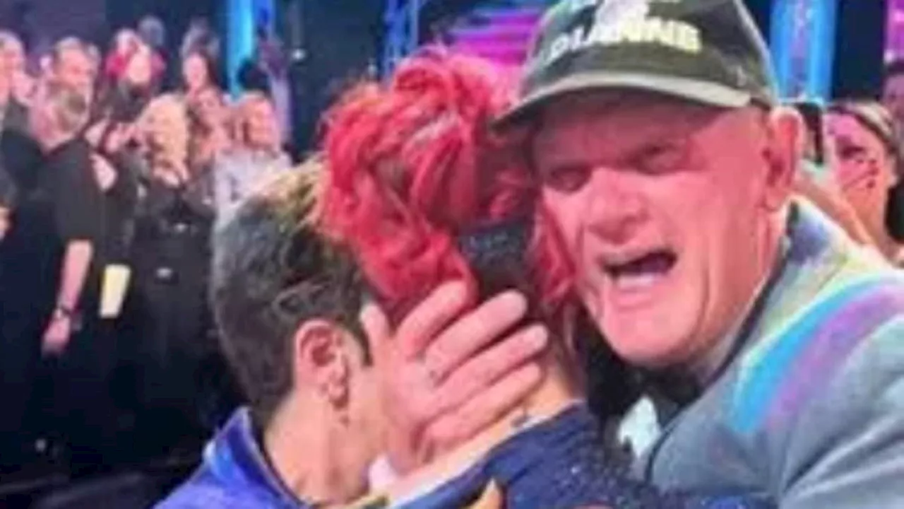 Strictly winner Dianne Buswell shares sweet embrace with her parents while Shirley Ballas poses with...