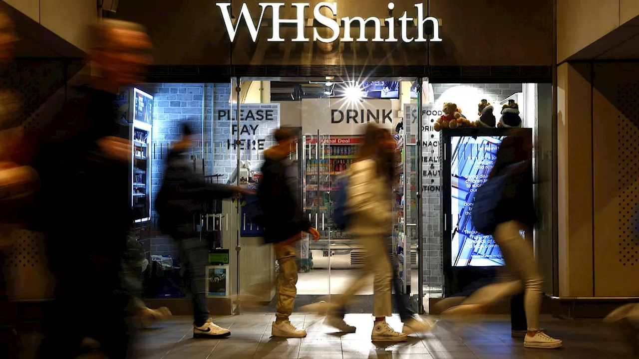 WH Smith ramps up Christmas crackdown on UK's shoplifting scourge by fixing security tags to...