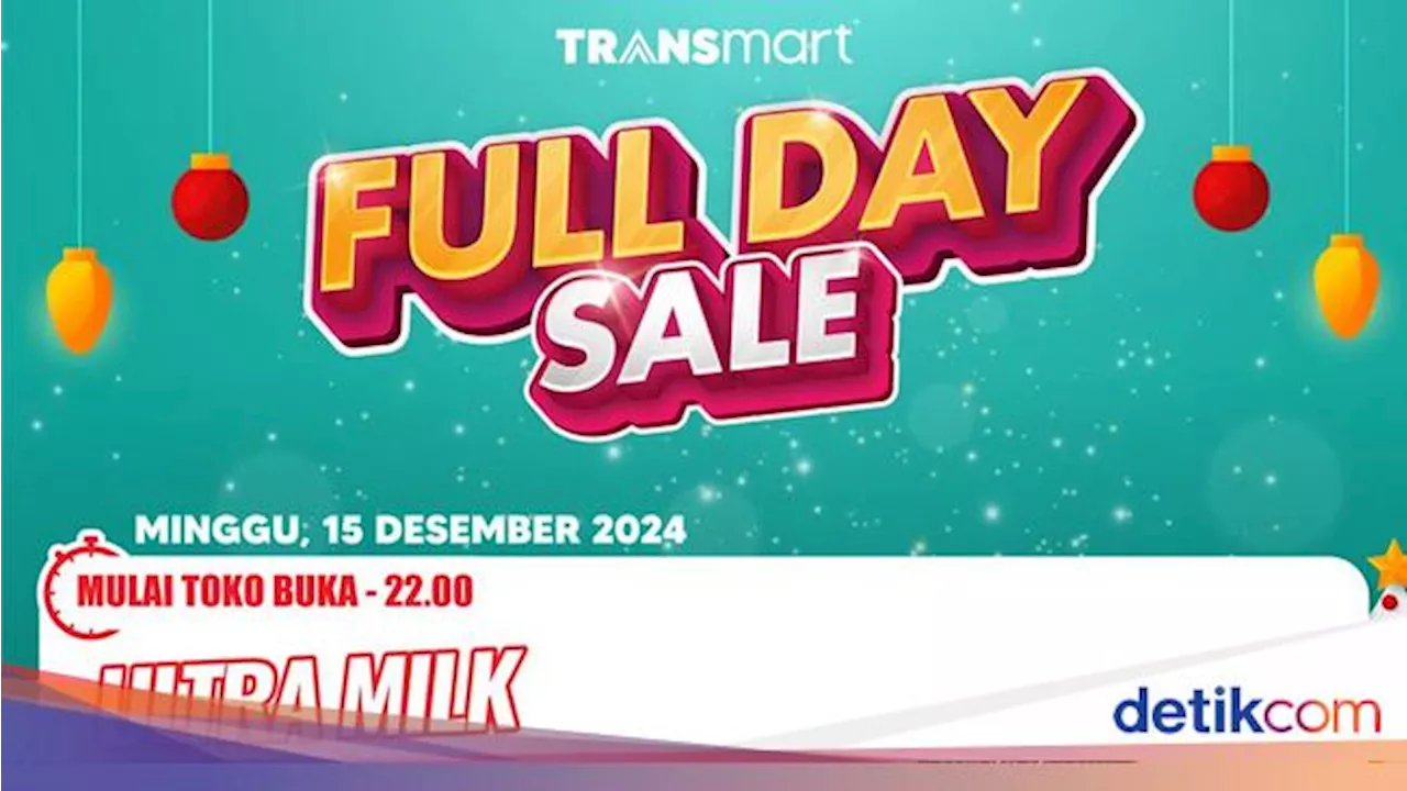 Beli Susu Kotak Jumbo di Transmart Full Day Sale Pasti Lebih Murah, Cus!