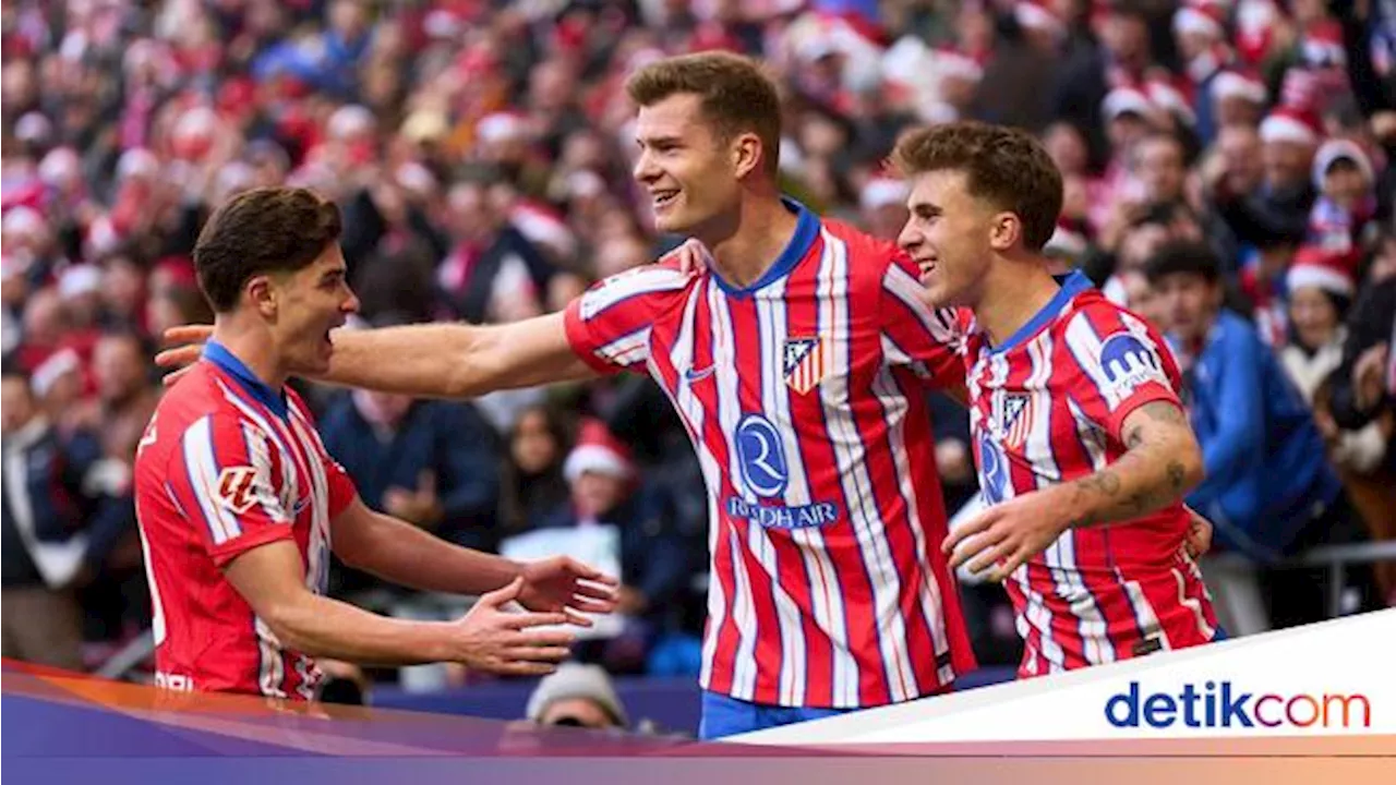 Atletico Vs Getafe: Menang 1-0, Alvarez dkk Gusur Madrid