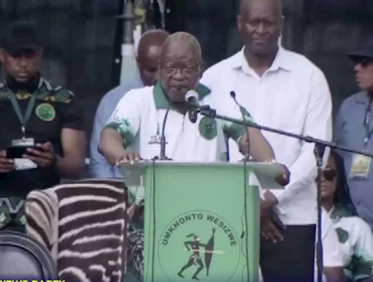 Zuma urges MK Party members start working towards 2026 elections