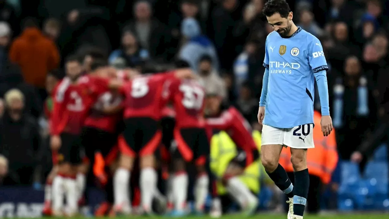 Bernardo Silva: Man City 'played like under-15s' in Man United loss