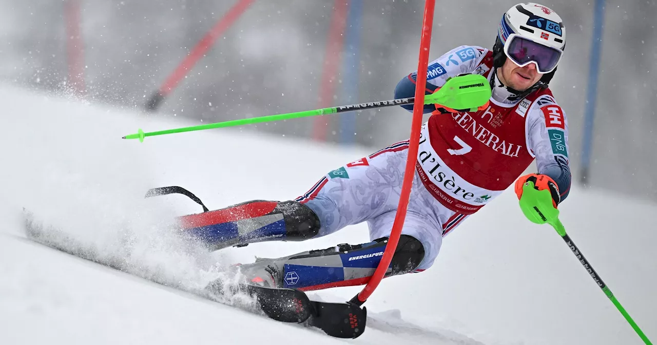 Slalom-Weltcup in Val d'Isère: Henrik Kristoffersen gewinnt - Linus Strasser scheidet erneut aus