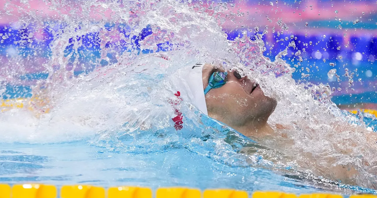 Mondiaux de natation en petit bassin : Mewen Tomac médaillé de bronze au 200 m dos