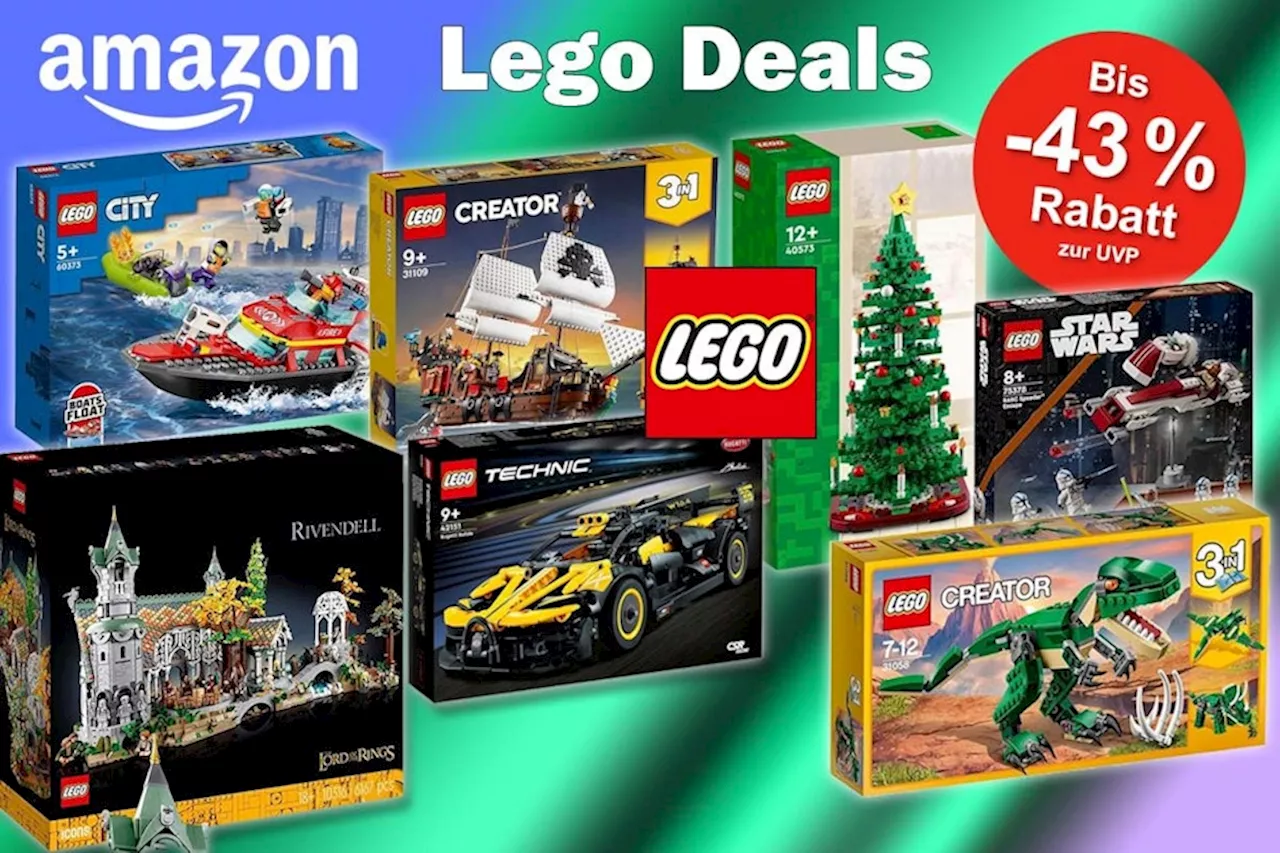 Lego Mega Angebote bei Amazon: Jetzt noch Hammer-Deals bis 43% Rabatt für günstige Weihnachtsgeschenke