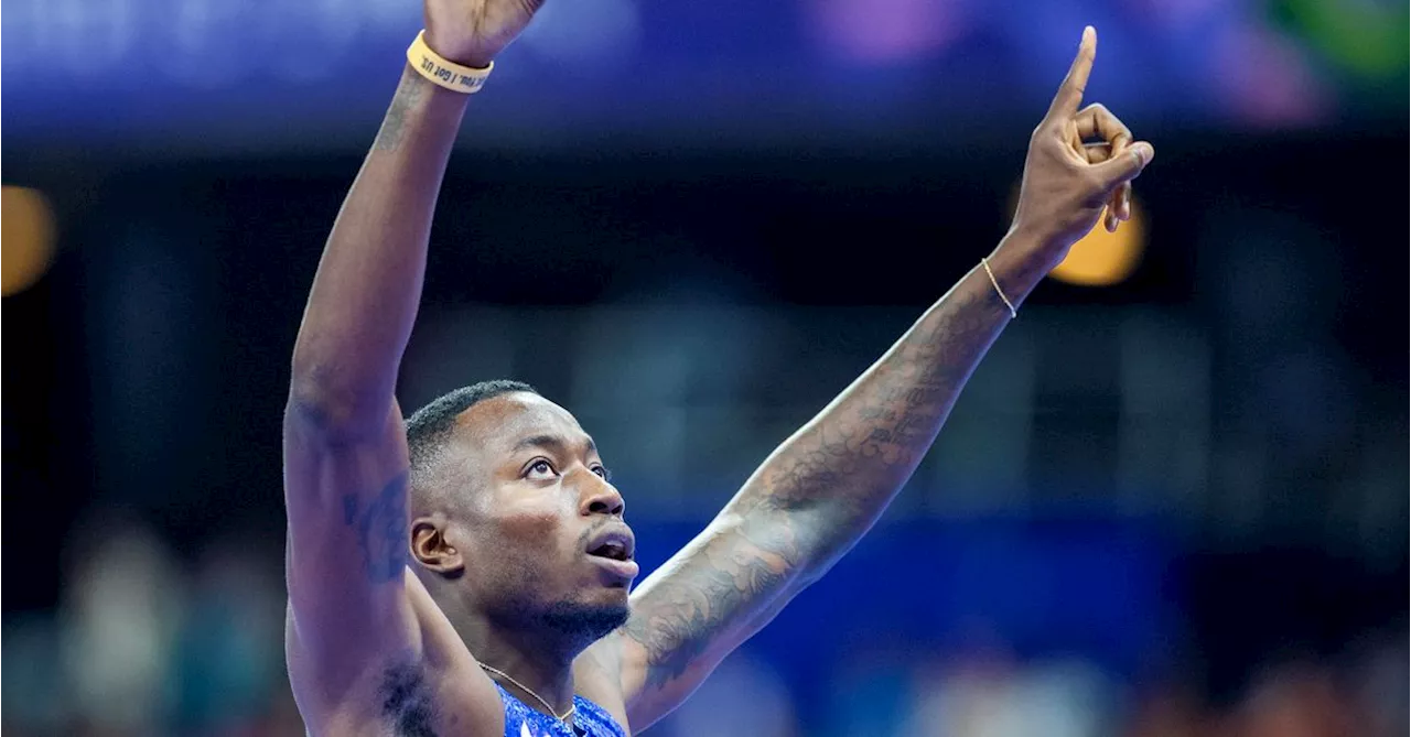 Olympic champion Grant Holloway interested in race with Seattle Seahawks star DK Metcalf